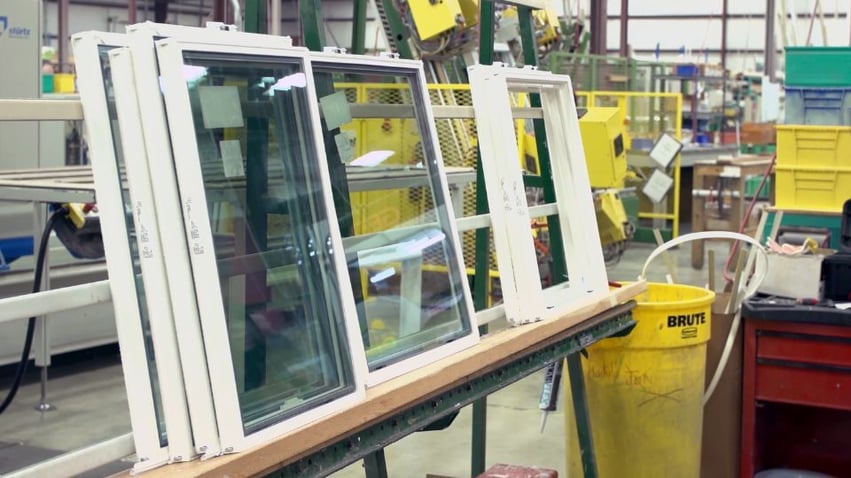 Joyce Windows Ready to Place in Vinyl Frames