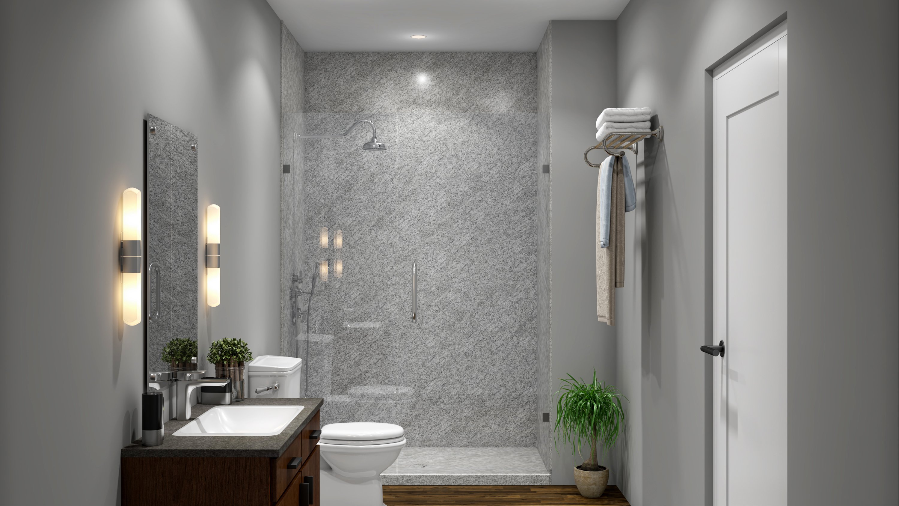Walk In Shower Artic SignatureStone