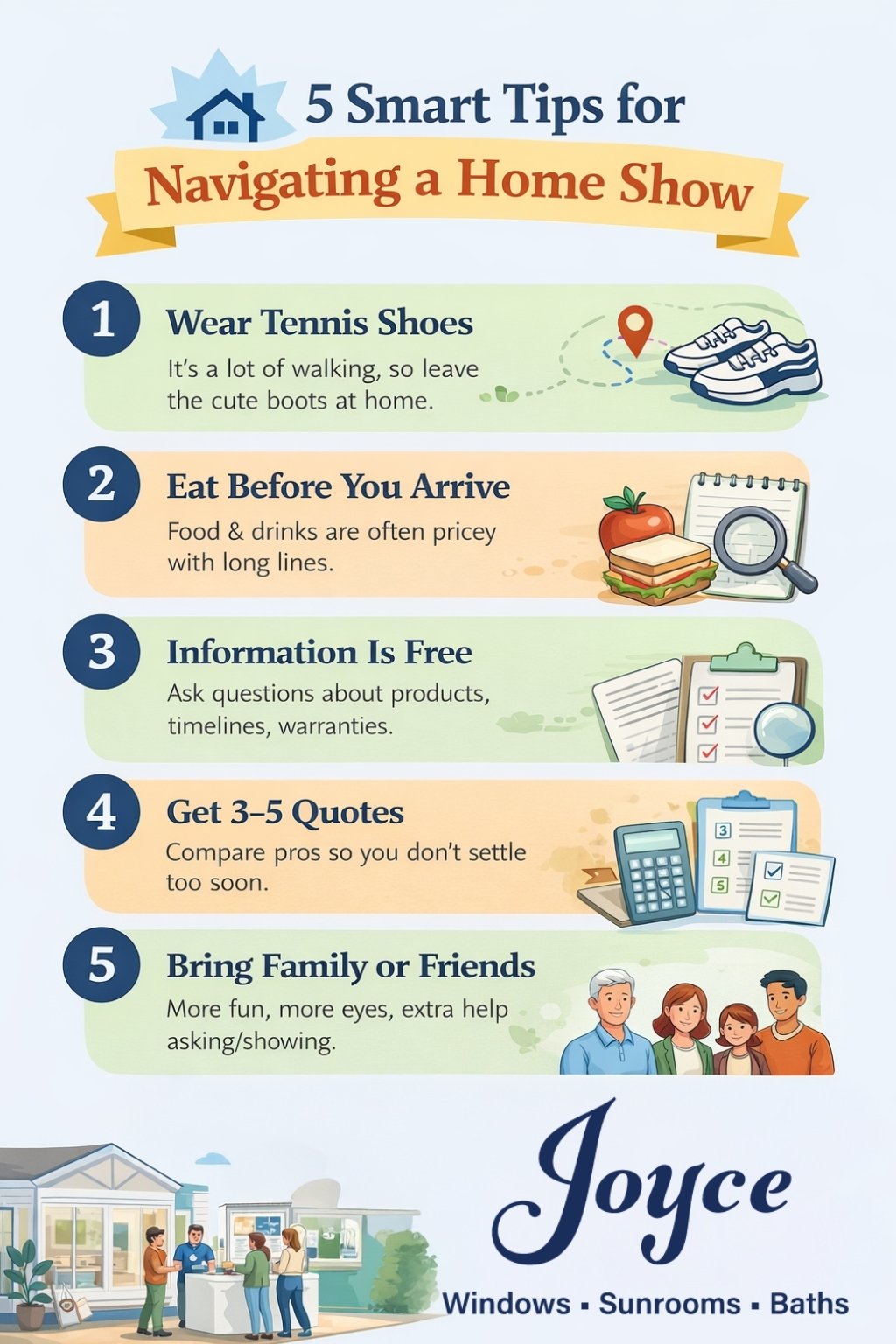 How to Navigate a Home Show Without Feeling Overwhelmed