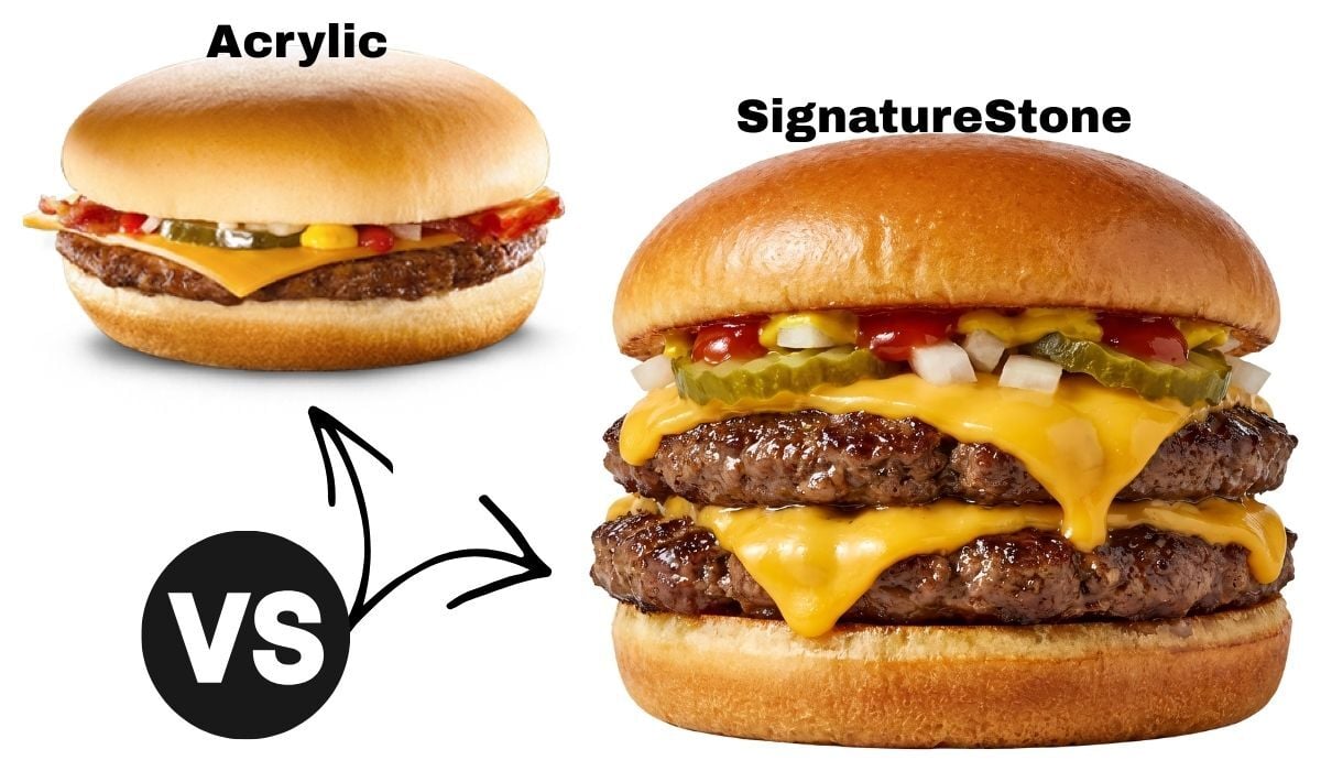 Single vs Double Thick for Signature Stone Bath System