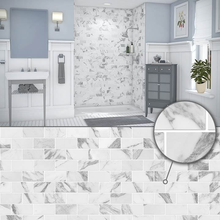 Calacatta White 3x6