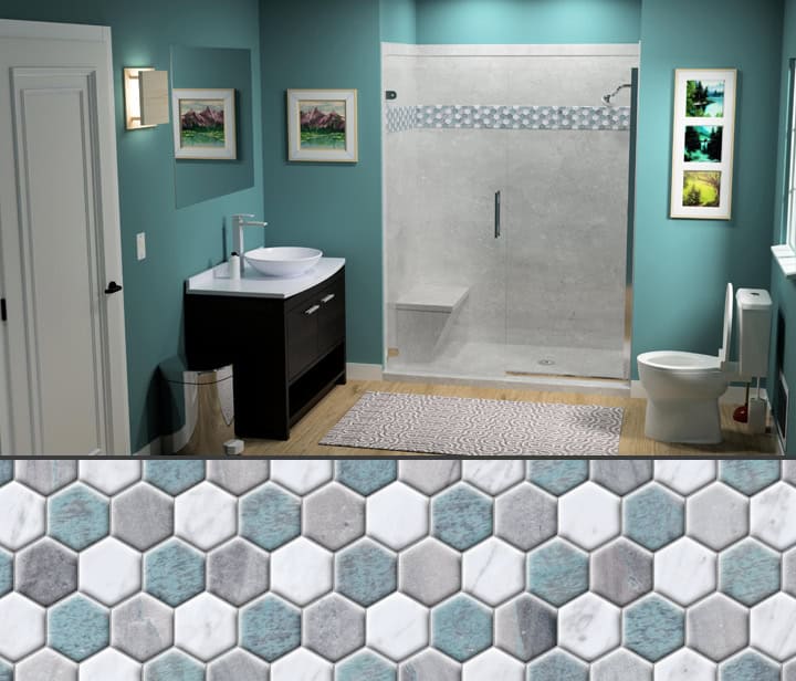 Lagos Gray Accent Trim
