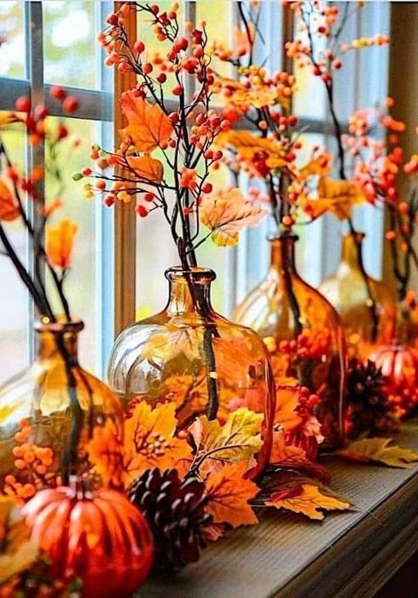 Sunroom Fall Lighting