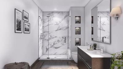 3Panel-48-Shower-Calacatta-White