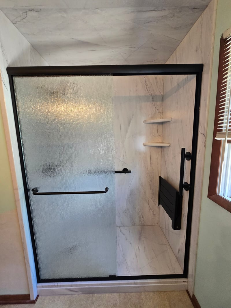 Akron Bath to Shower Conversion on Druid Dr