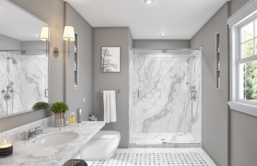 Tub to Shower Conversion 2