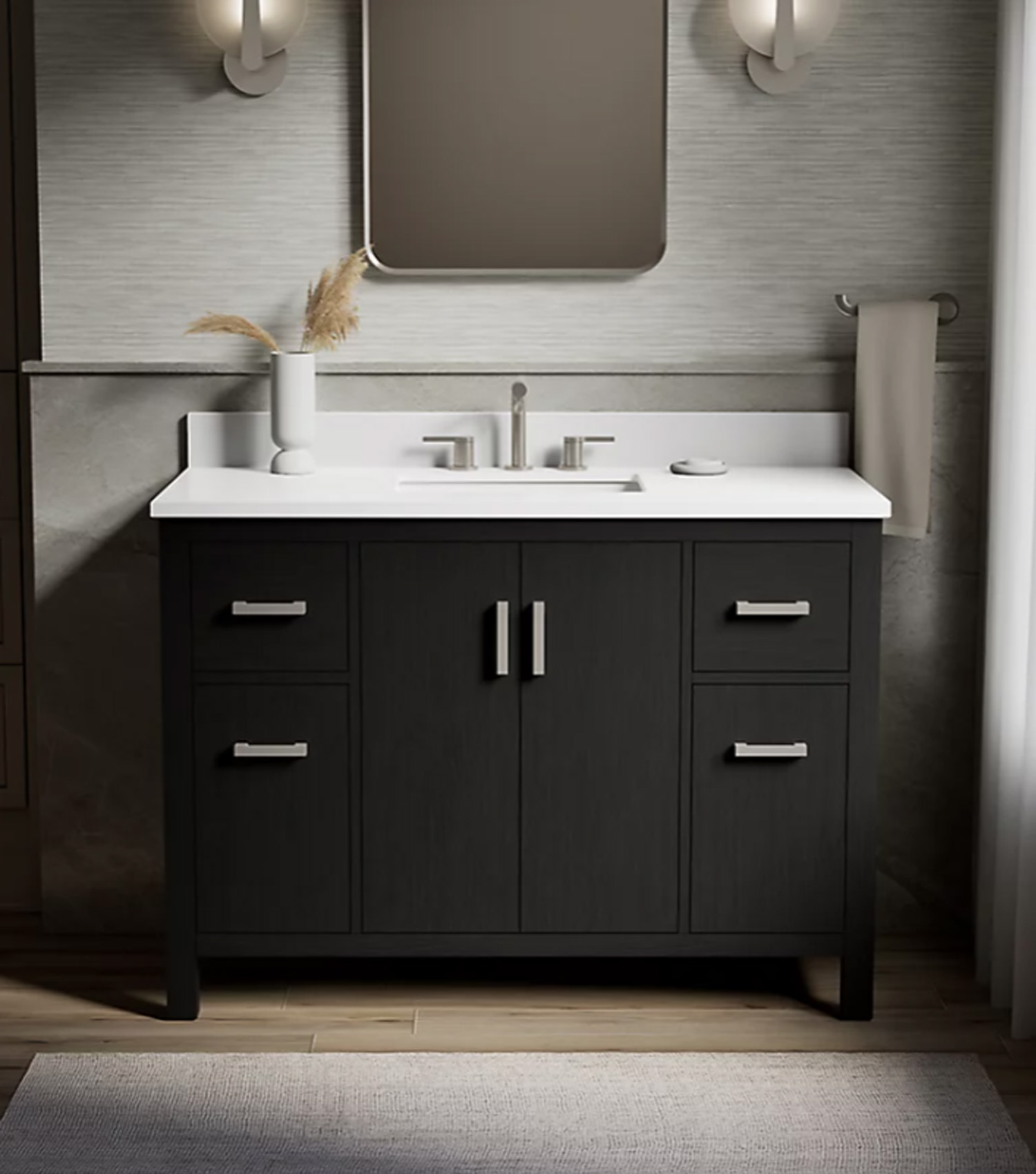 Kresla carbon oak 48 inch