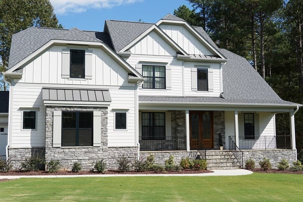 White Vinyl Siding