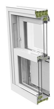 Window Cutaway Foam Filled Frame