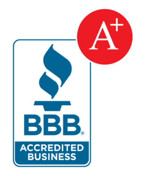 BBB Accredited Business – A+ Rating